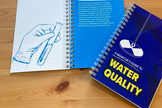 DataStream's A monitor's guide to water quality booklet.