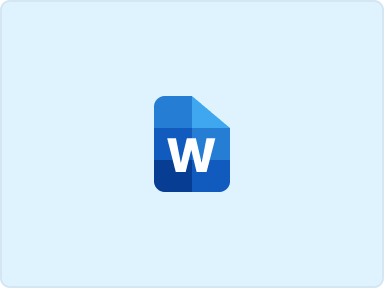 Word icon.