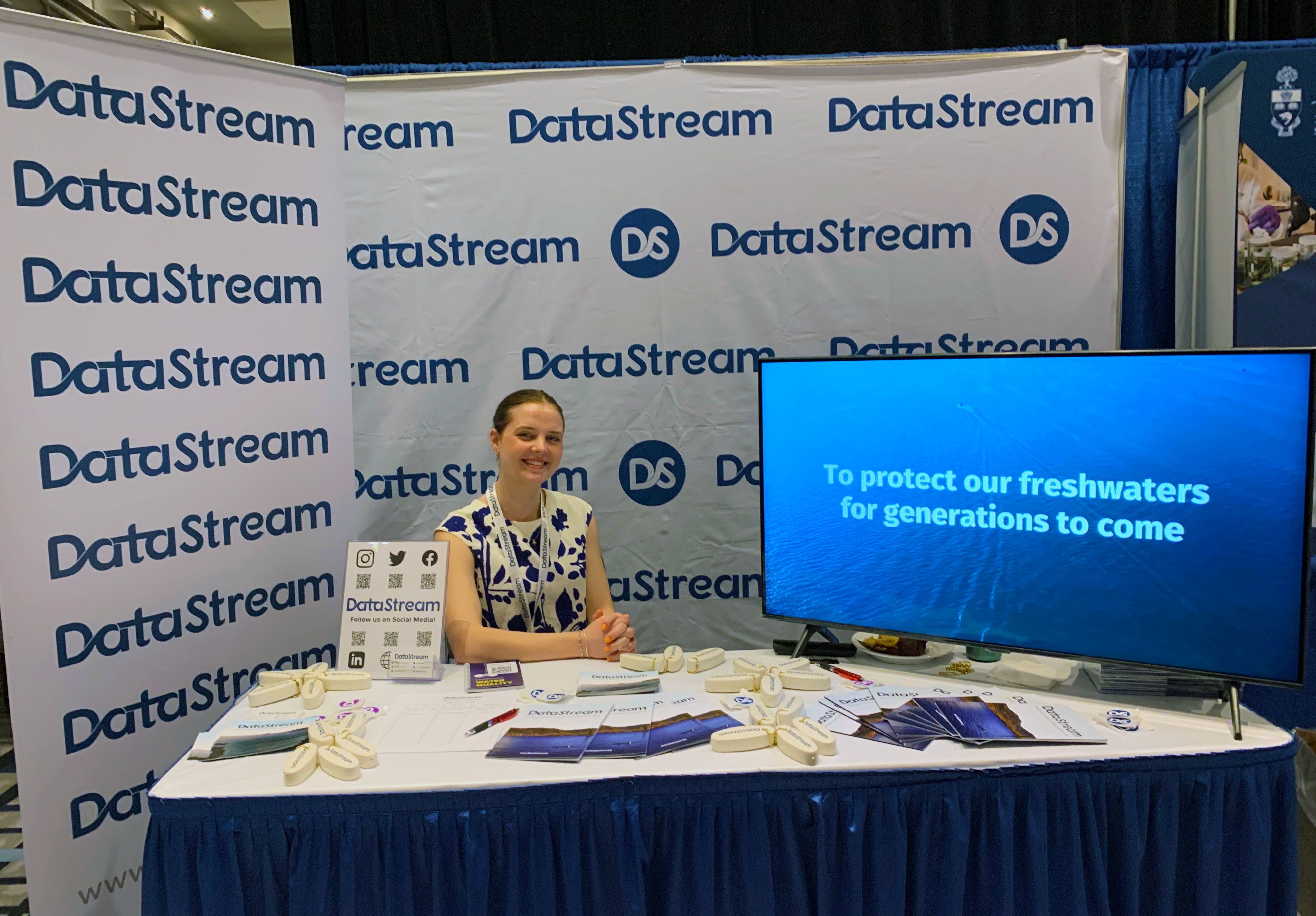 DataStream booth --- Stand DataStream
