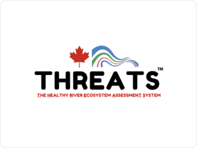 THREATS logo.