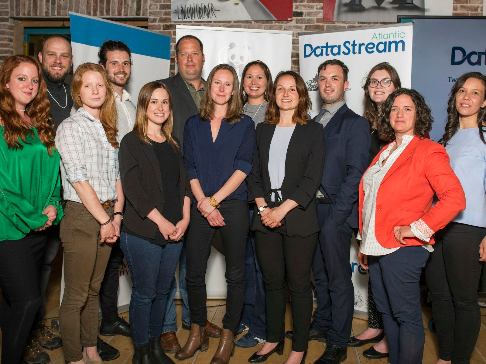 Members of WWF, the Atlantic Water Network, the PEI Watershed alliance, and the Gordon Foundation at the Water's Next Award