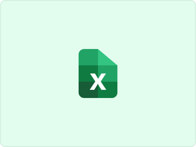 Excel icon.